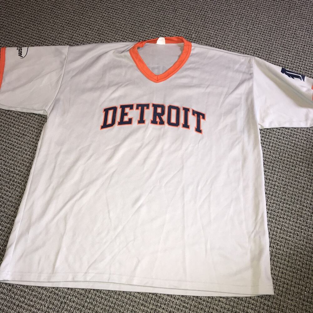 Detroit‎ Tigers 1984 Champions Anniversary Jersey T Shirt XL Stadium Giveaway